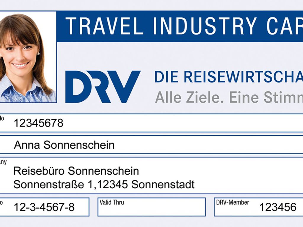 drv karte Drv Travel Industry Card Drv Tic drv karte